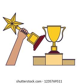 trophy in Tagalog .